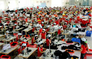 石狮纺织服装工业 前4月产值增14.9%
